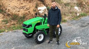 Мототрактор??? ОБЗОР НА РУСТРАК Т18! Что такое ременный минитрактор?