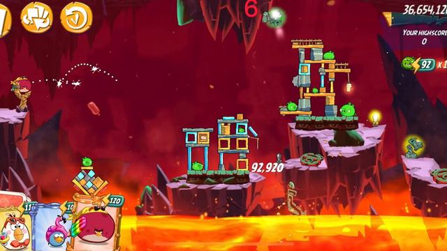 Angry birds 2 - clan battle CVC with Leonard (second run) 16/5/2022 смотреть онлайн