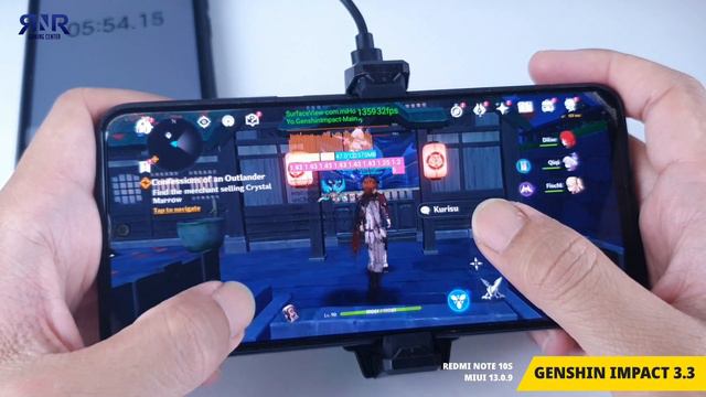 Update MIUI 13.0.9 Test Genshin Impact 3.3 Redmi Note 10S 60fps + Cooler + FPS Meter смотреть онлайн