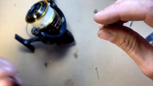 DAIWA BG 3000 ЗАМЕНА ВТУЛКИ НА ПОДШИПНИК В РОЛИКЕ ЛЕСОУКЛАДЫВАТЕЛЯ