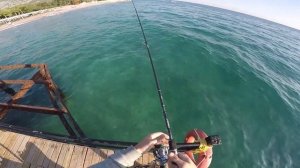 Морская рыбалка TUR. Кемер. Бельдиби 2020. Трофей, которого не ждал. Тревел спиннинг для Рокфишинга