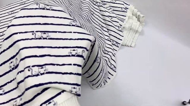 Обзор: Интерлок "Кошки на полосках" смотреть онлайн