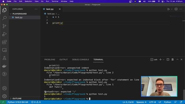 \n Python Episode 3 - [Beginner] Syntax + Variables смотреть онлайн