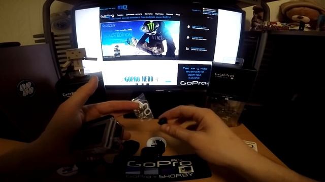 Как закрепить GoPro на шлем? by gopro-shop.by смотреть онлайн