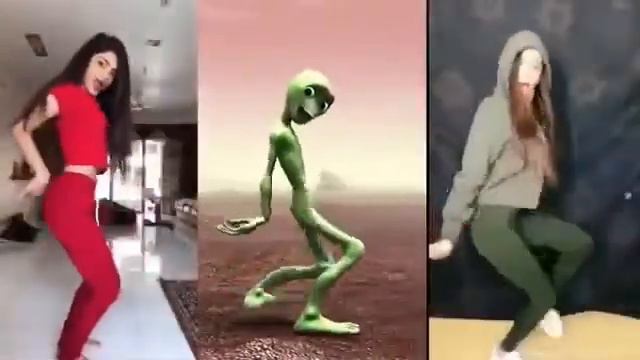 # Aliendance    Alien Dance  # Frogdance  #dametocasita