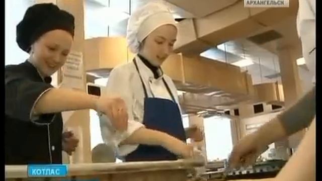 Выпускницы котласского техникума прошли отбор для работы на Олимпийской кухне смотреть онлайн
