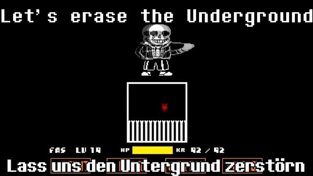 UNDERTALE PARODY - Erase The Underground 【German Fancover】 CHARA SONG смотреть онлайн