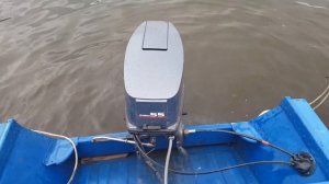 запуск мотора Yamaha 55
