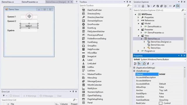 MVP - Model View Presenter смотреть онлайн