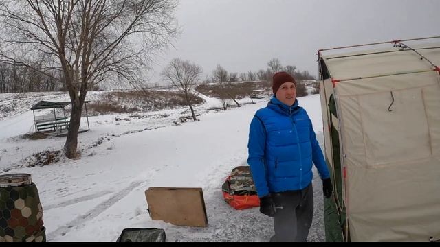 Новая двухслойная палатка Мобиба РС 22. Ставим, смотрим. смотреть онлайн