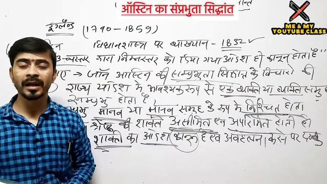 ऑस्टिन का संप्रभुता सिद्धांत:- आशय, विशेषताएँ, एवं आलोचनाएँ:-B.A 1st(Paper-1) & other classes imp. смотреть онлайн