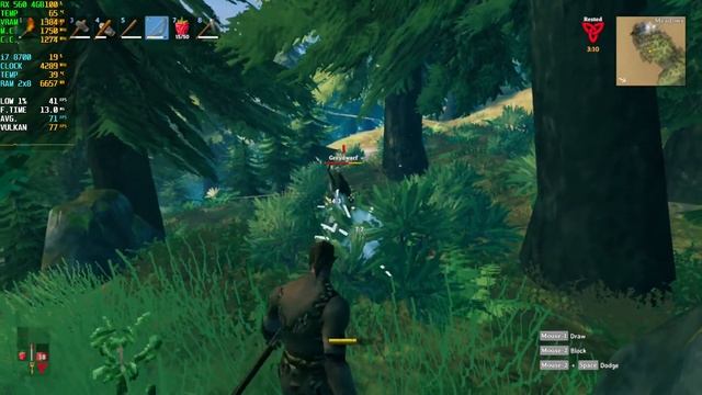 Valheim - RX 560 4GB - 1080p, 900p, 720p смотреть онлайн