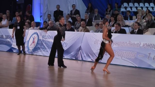 Rozhkov Sergei - Zakharova Marina, samba смотреть онлайн