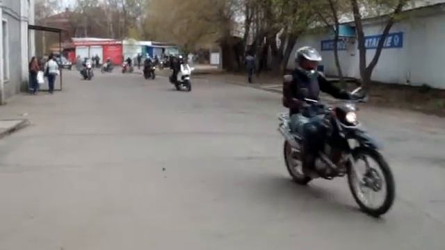 Открытие мотосезона Иркутск 2013