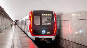 Поездка по Таганско-Краснопресненской линии на составе 81-765 «Москва» (12.09.2024)