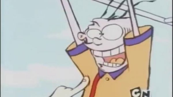 Ed Edd and Eddy Eddy Armpit Tickled