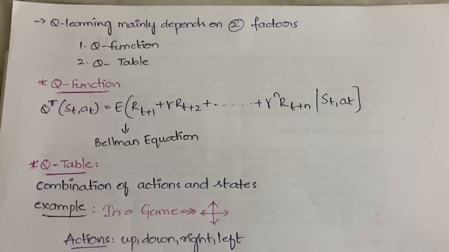 #61 Q-Learning : Q Table & Q Function, Steps Followed with Example |ML| смотреть онлайн