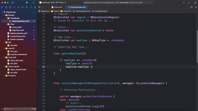 SwiftUI 2.0 Advance Map Kit Tutorials - Core Location - MVVM - Custom Search Bar - SwiftUI Tutorial смотреть онлайн