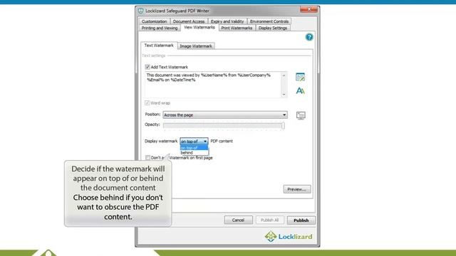 PDF Watermarking: How to add dynamic watermarks to a PDF file смотреть онлайн