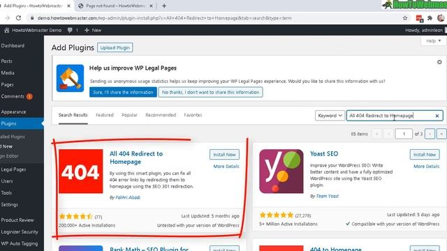 How to Fix Wordpress 404 Page Not Found Errors - Redirect 404 to Homepage! смотреть онлайн