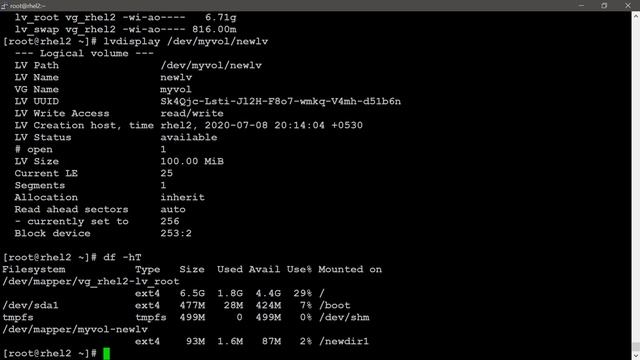 26 How to extend Logical volume in Rhel|| Linux|telugu||Jyothi IT Solutions|| смотреть онлайн