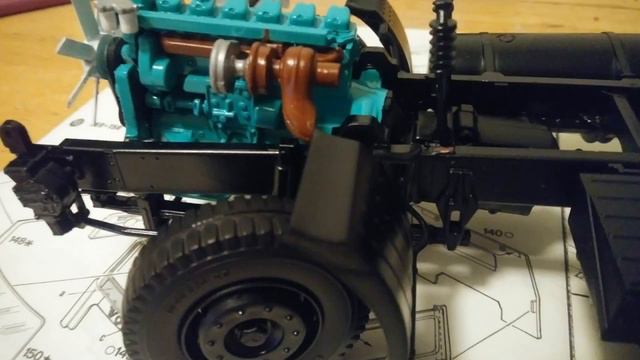 ITALERI Volvo F-12 Semi Truck Build Completed смотреть онлайн
