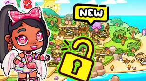 ВСЕ СЕКРЕТЫ НОВАЯ КАРТА - ОСТРОВ ОТДЫХА - САМОЛЕТ  ОБНОВЛЕНИЕ ✈ АЭРОПОРТ в AVATAR WORLD !