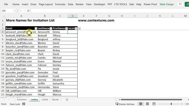 Compare Two Excel Lists to Find New Items смотреть онлайн