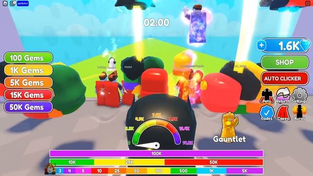 ИЗ НУБА в ПРО СУПЕРГЕРОЯ за 5 МИНУТ ЧЕЛЛЕНДЖ в Super Hero Race Clicker Roblox смотреть онлайн