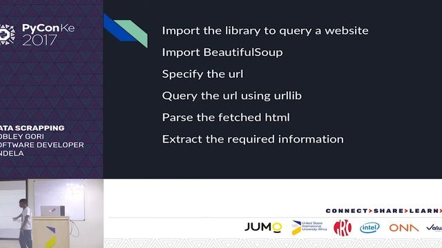 PyCon-KE 17 - Data Scrapping an Analysis with Python - Robley Gori смотреть онлайн