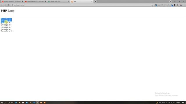 26 php bangla tutorial for beginners | php8 bangla tutroial | Do while loop смотреть онлайн