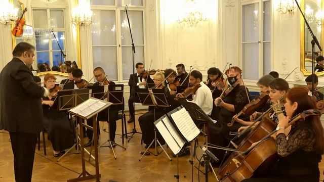 Palladio by Karl Jenkins - Mov. 1, Allegretto | Indo-European Youth Orchestra смотреть онлайн