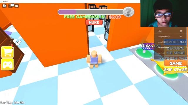 ESCAPE ICE SPACE ROBLOX #roblox смотреть онлайн