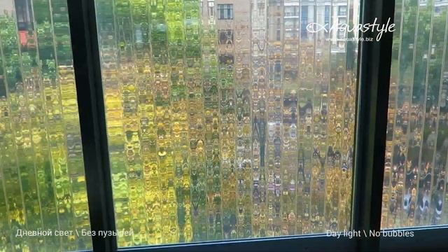 Пузырьковые панели в окнах. Как смотрятся днем? смотреть онлайн