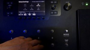 Настройка Helix Line 6 (snapshot, tap tempo)