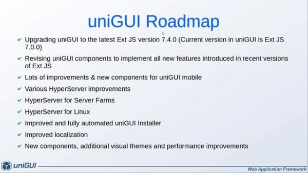 Full Stack Web Development with uniGUI for Delphi