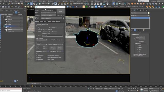 TUTORIAL/Интеграция 3d объекта в реальное видео/CG integration in real footage смотреть онлайн
