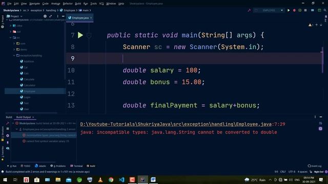 NESTED TRY CATCH : Exception Handling in Java | & Multiple Try-Catch | #java #hindi #javaprogrammin смотреть онлайн
