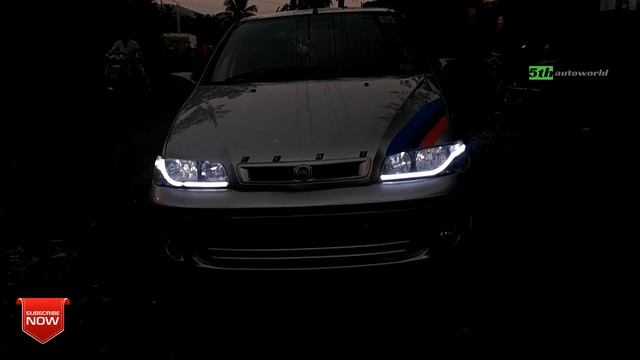 Modified Car Headlight || Fiat Palio