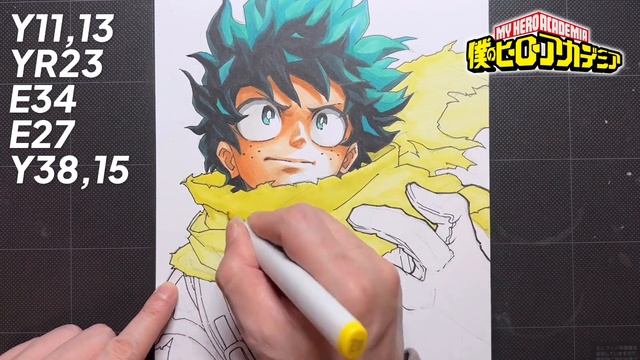 【ヒロアカ】デク 描いてみた | Drawing Deku | My Hero Academia смотреть онлайн