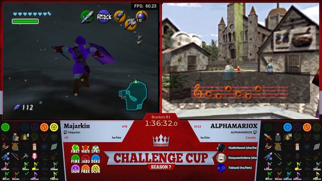 Majarkin vs ALPHAMARIOX - Game 1 - Brackets Round 1 - OoT Randomizer Challenge Cup S7 смотреть онлайн