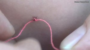 Как вытащить клеща ниткой Если укусил клещ How to Remove a tick with a THREAD Поддубные