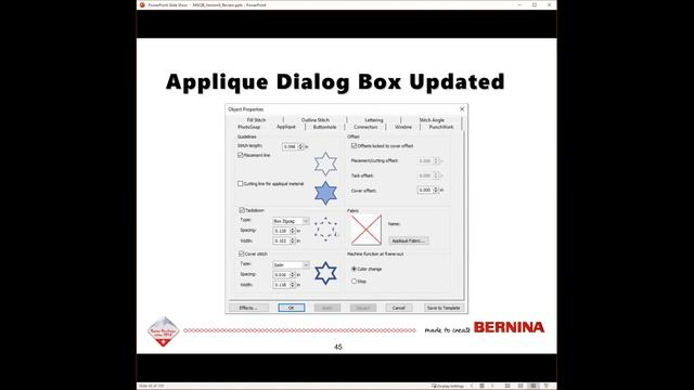 BERNINA Embroidery Software Version 9 Introduction смотреть онлайн