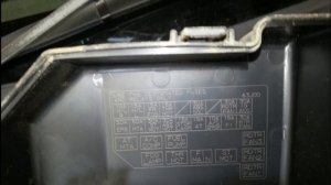 2005 Suzuki swift fuse box locations and fuse card