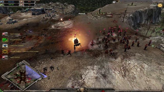 Imperial Forces vs Traitors and Heretics - Titanium Wars - Warhammer 40K Dawn Of War Soulstorm смотреть онлайн