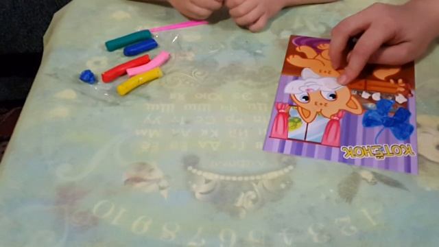 Ржачный рыжий кот. Пластилин + апплекация Cool red cat. Plasticine + application смотреть онлайн