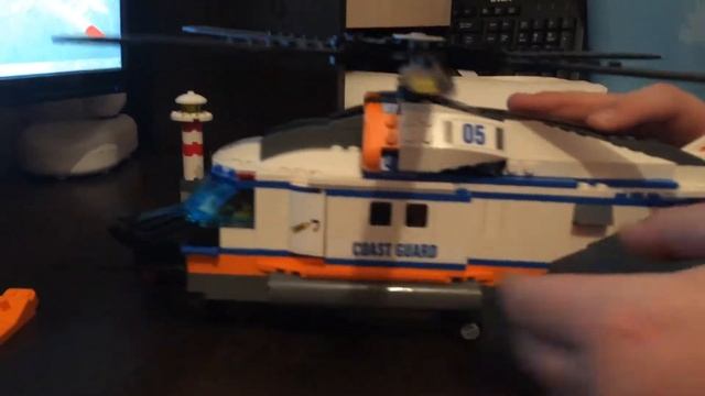 LEGO CITY вертолёт береговой охраны смотреть онлайн