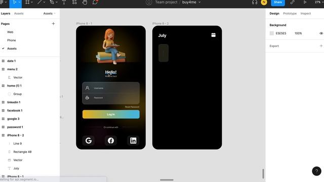 How I designed a Calendar mobile app with #figma смотреть онлайн