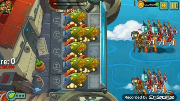 THE SKY CITY IN PVZ 2 SHUTTLE MOD IS WAY TOO RUBBISH!! Plants Vs Zombies 2 - Episode 16 (Commentary