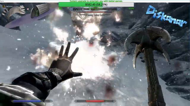 Disk Plays Skyrim - Im level 39 now. Shame I didnt gain any perks. Happy Birthday me! смотреть онлайн